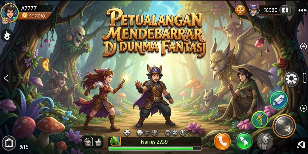 Gameplay A7777 yang menawan dalam dunia petualangan.