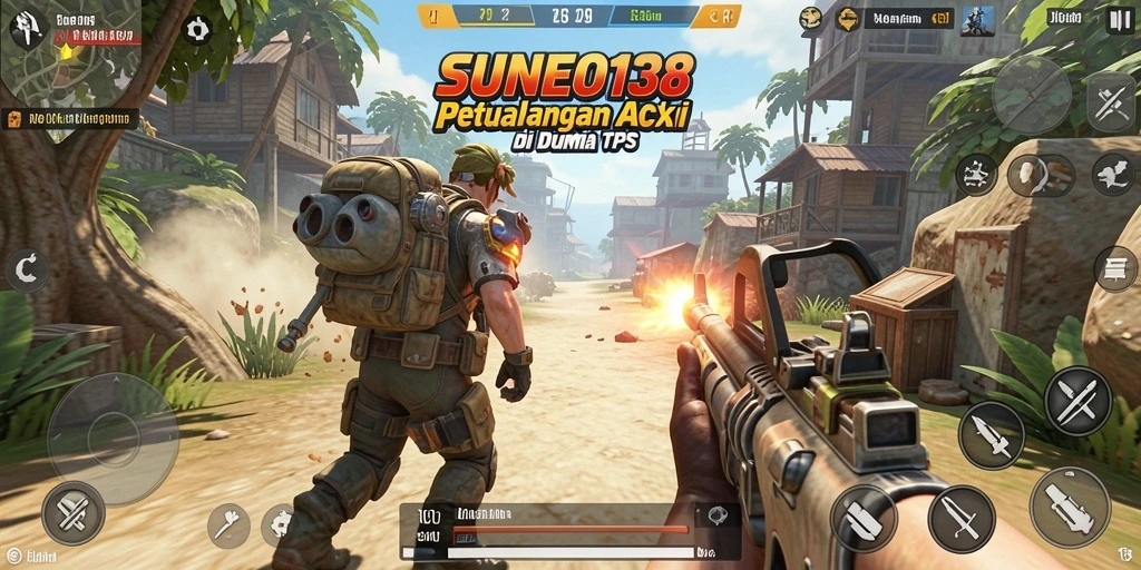 Tangkapan layar menunjukkan aksi seru dalam gameplay SUNEO138.